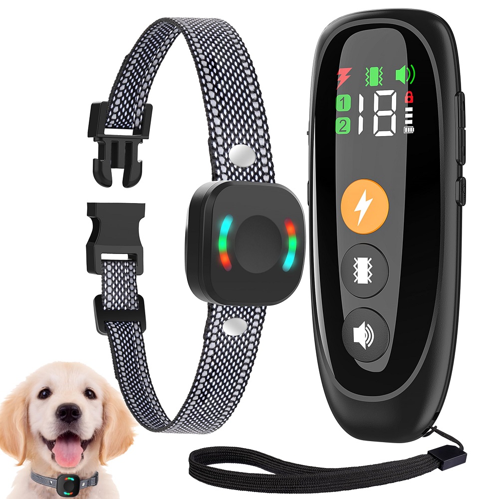 Dog Training Collar, 2800FT for 8-120lbs, Dog Shock Collar with Remote