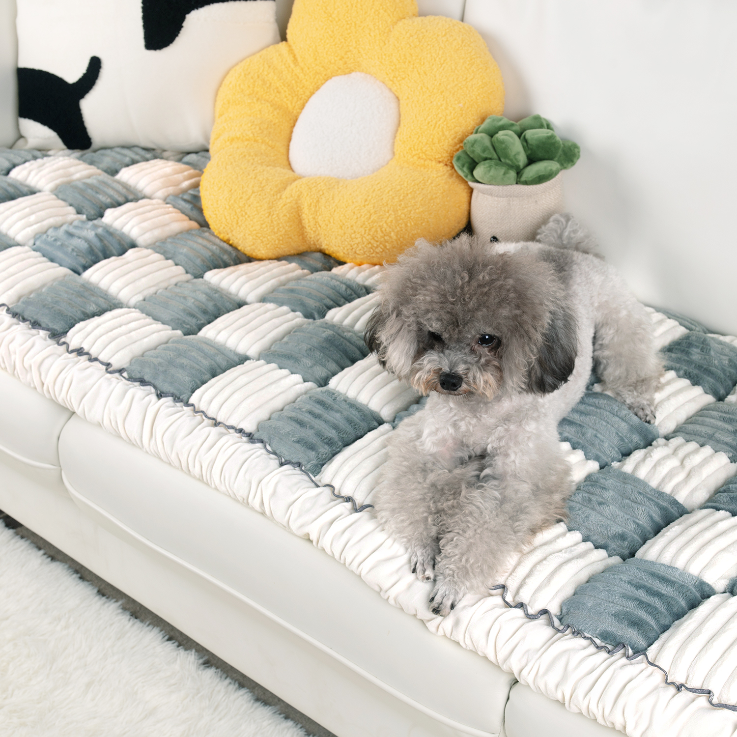 Garden Chic Cotton Protective Couch Cover