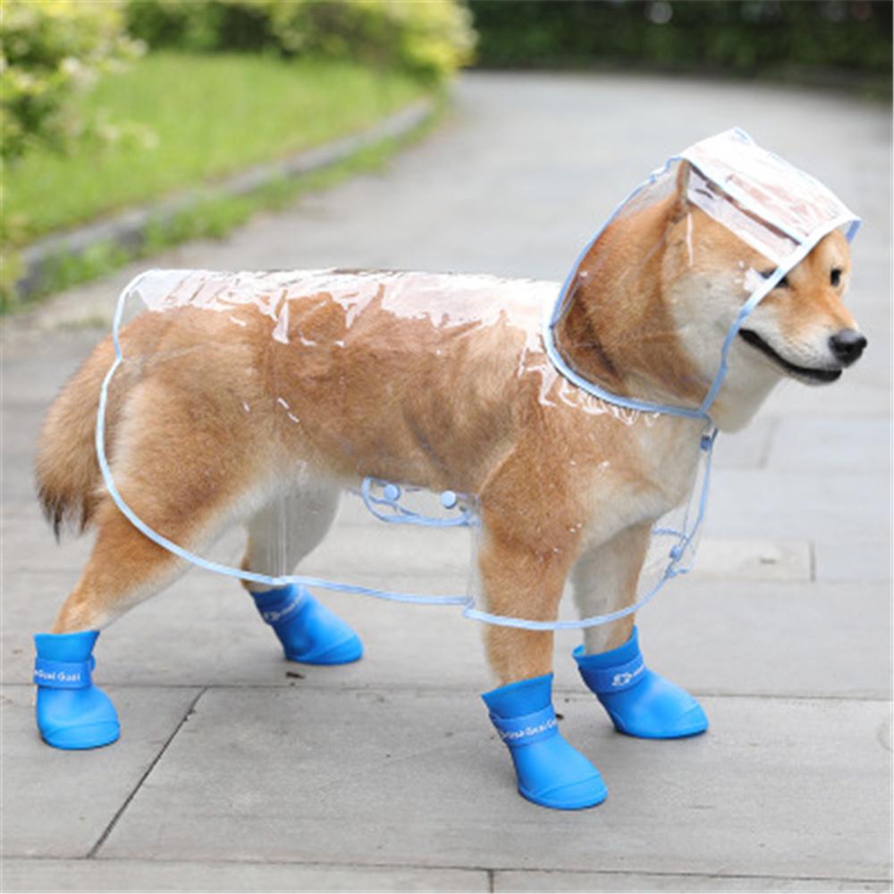 Transparent Dog Raincoat