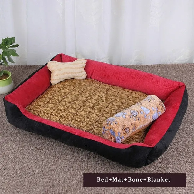 Bone Pet Bed for Small to Large Pets