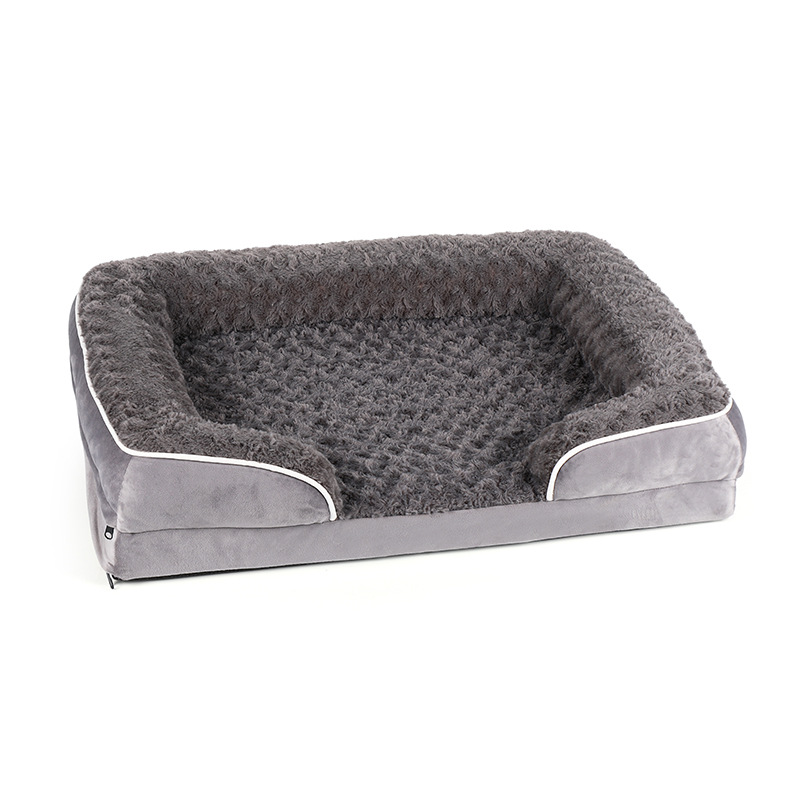 Dog Beds for Large Dogs, Orthopedic Egg Foam Dog Couch for Pet Sleeping