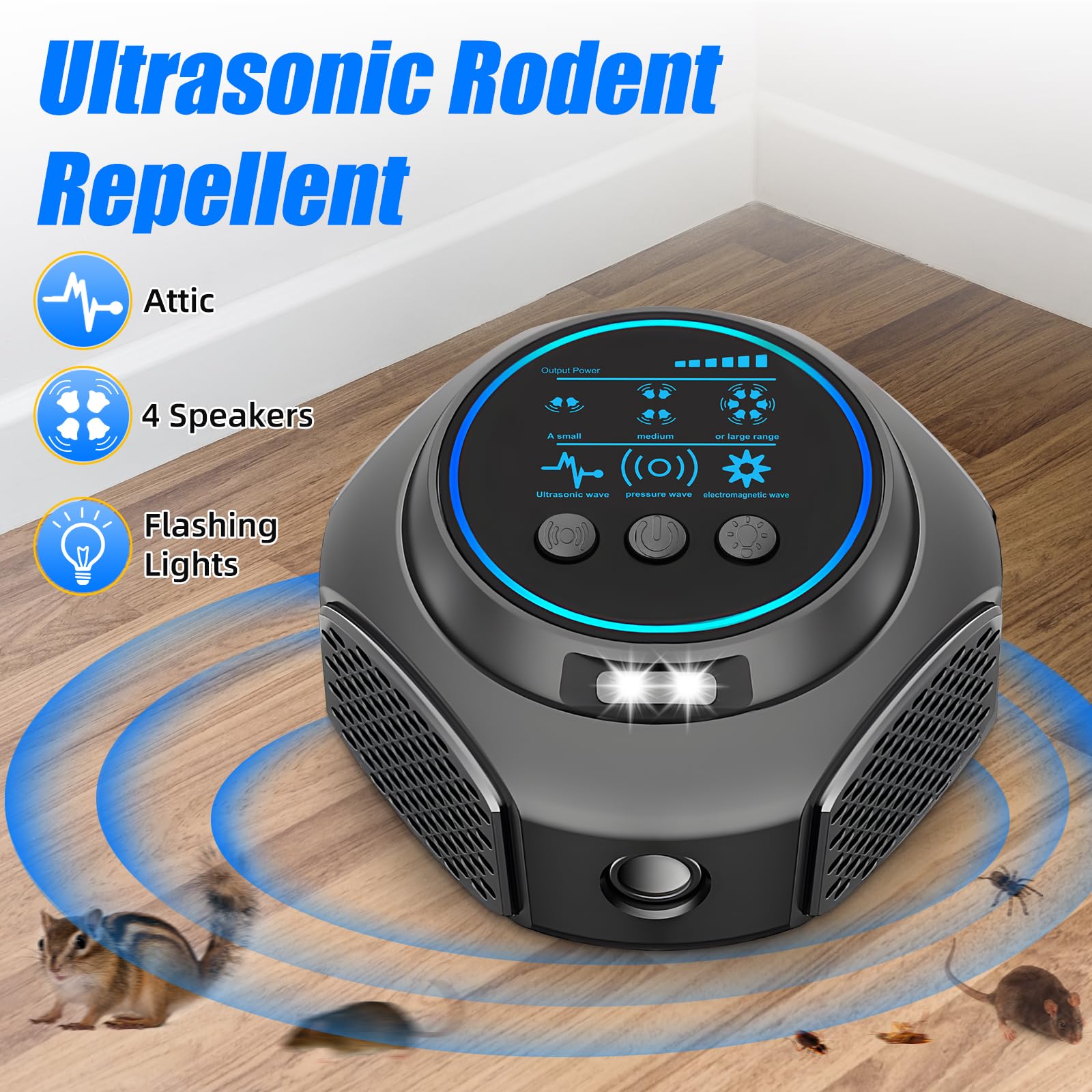 Ultrasonic Indoor Rodent Repellent