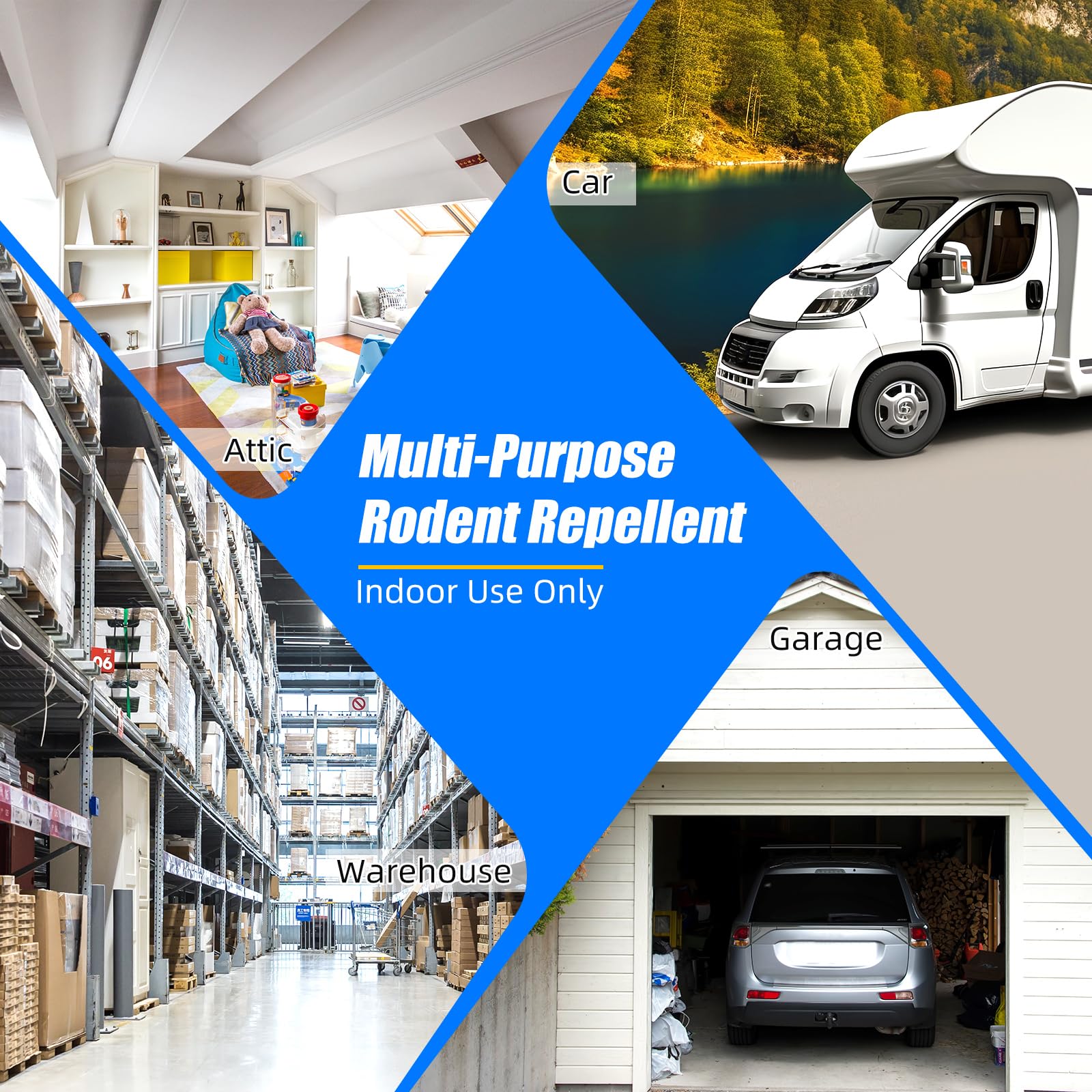 Ultrasonic Indoor Rodent Repellent