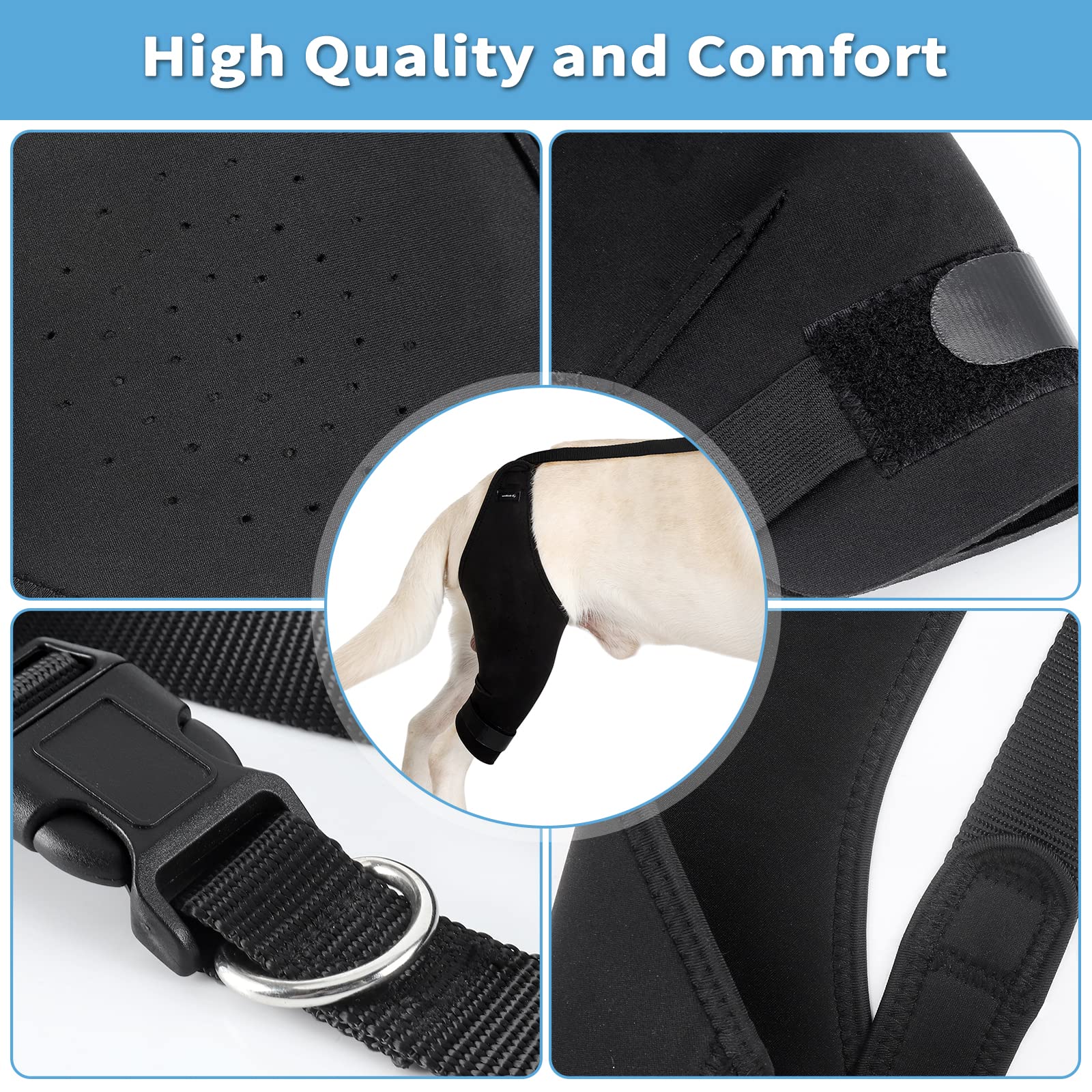 Dog Knee Brace, Dog Leg Brace for Sprain ACL, CCL, Arthritis