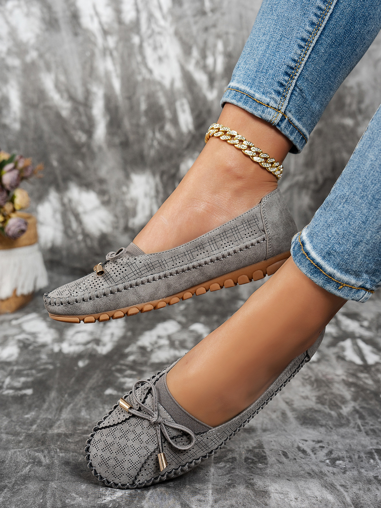 Orthopedic Leather Shoes, Lightweight Anti-Slip Breathable For Women