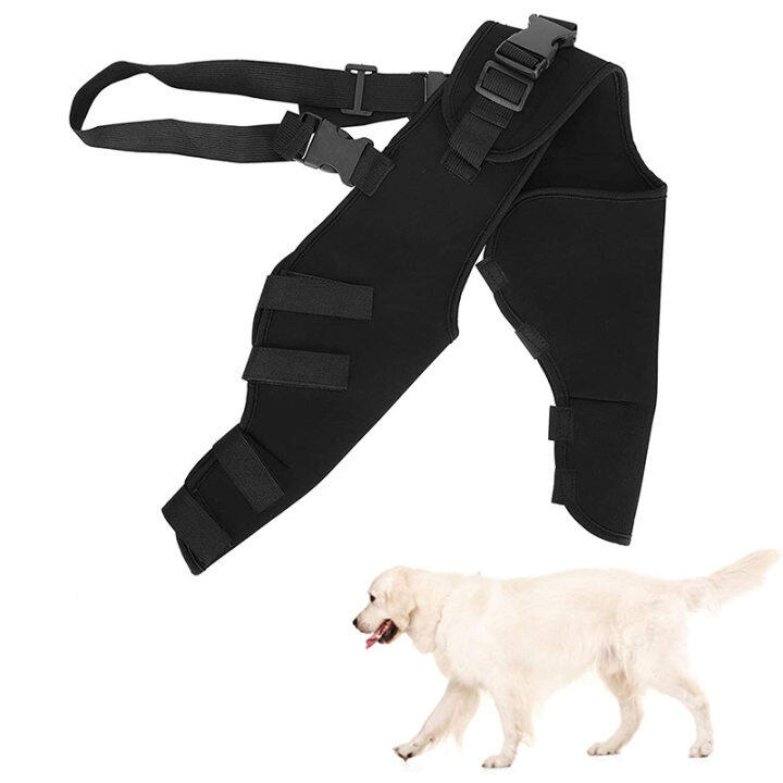 Double Dog Hip Support For Hip Dysplasia For Back Leg Dog Brace With Safety Reflective Straps