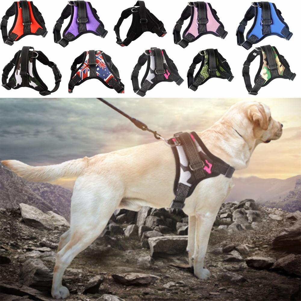 Reflective & Adjustable Dog Harness For Small & Big Dogs