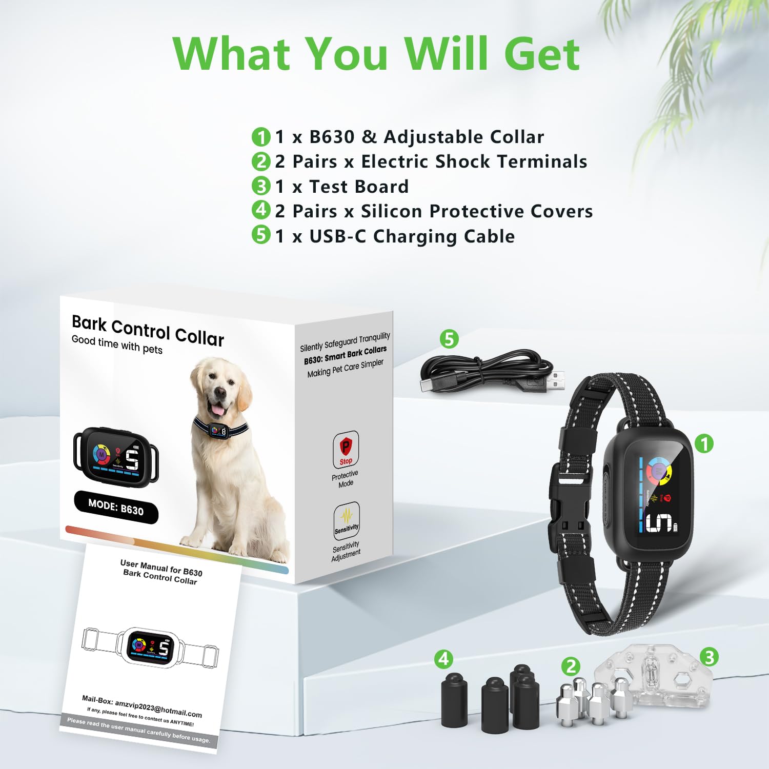 Dog Bark Collar, Upgrade AI Automatic Smart Dog Bark Collar