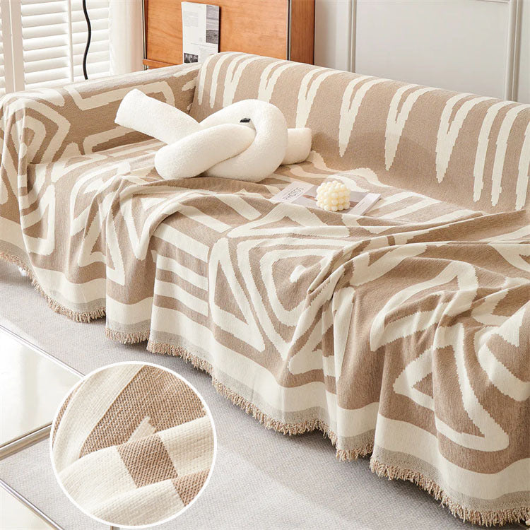 Couch Protector - Boho Geometric Anti-cat Scratch Couth Cover
