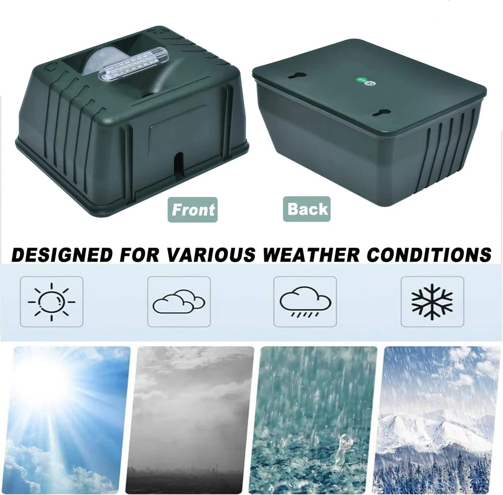 Woodpecker Ultrasonic Repeller for Effective Bird Control-Get Rid of Woodpeckers