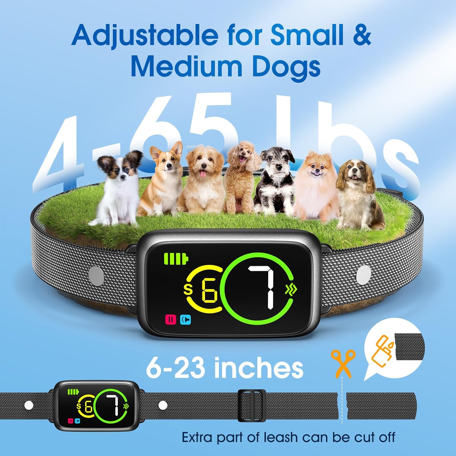 PTC11 Vibrate Only Bark Smart Collar