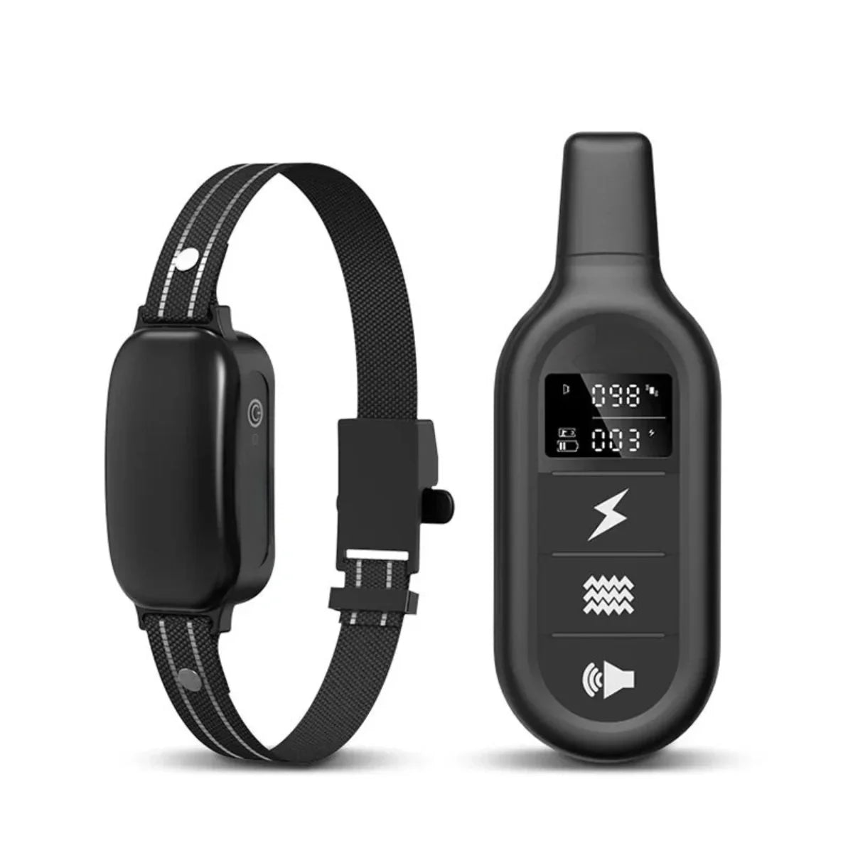 Electric Dog Training Collar with Remote Control, Waterproof, 16 Adjus