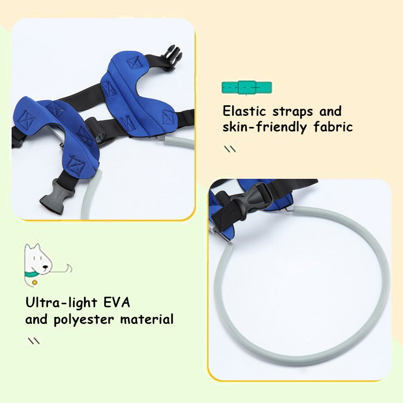 Adjustable Blind Dog Halo, Pets Protective Vest Ring