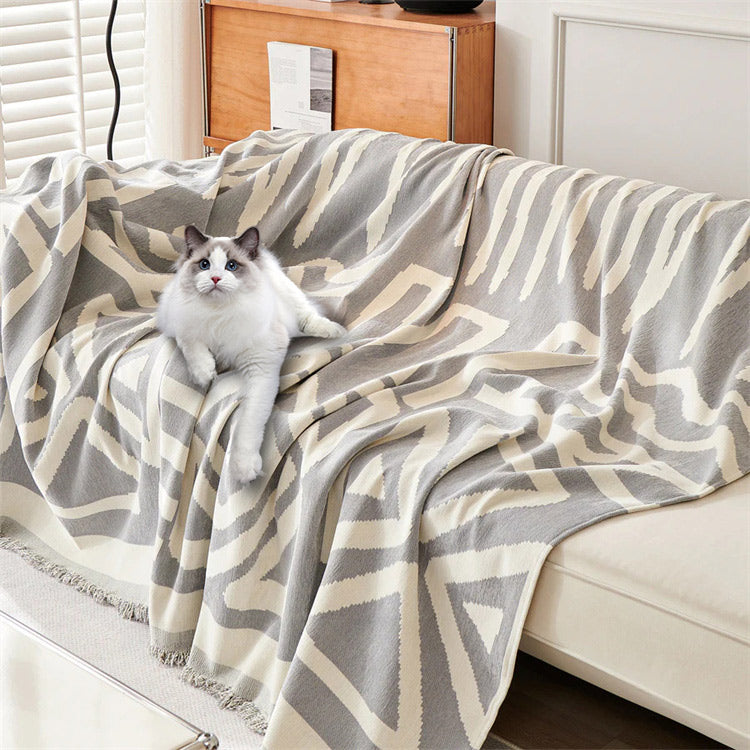 Couch Protector - Boho Geometric Anti-cat Scratch Couth Cover