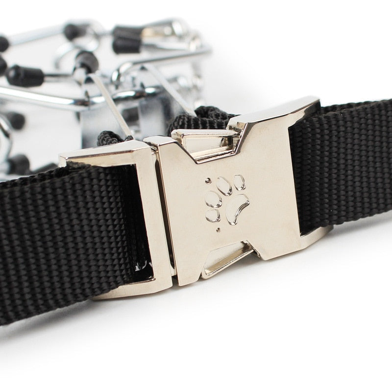 Dog Prong Collar, Dog Pinch Training Collar with Quick Release Snap Buckle for Small Medium Large Dogs