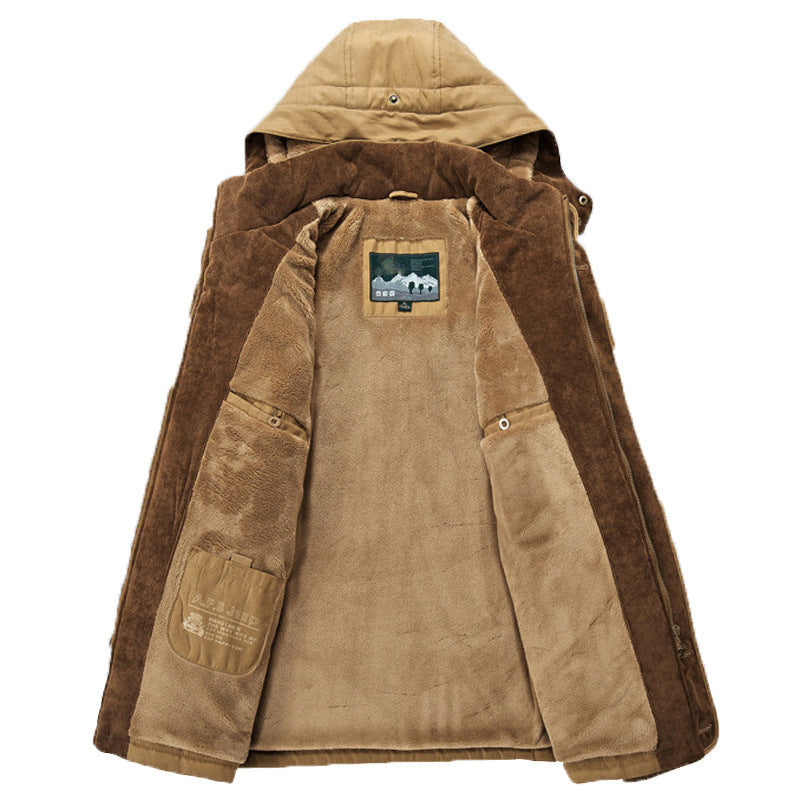 Winter King Down Jacket - Men's Warm Hooded Coat Stylish Outerwear