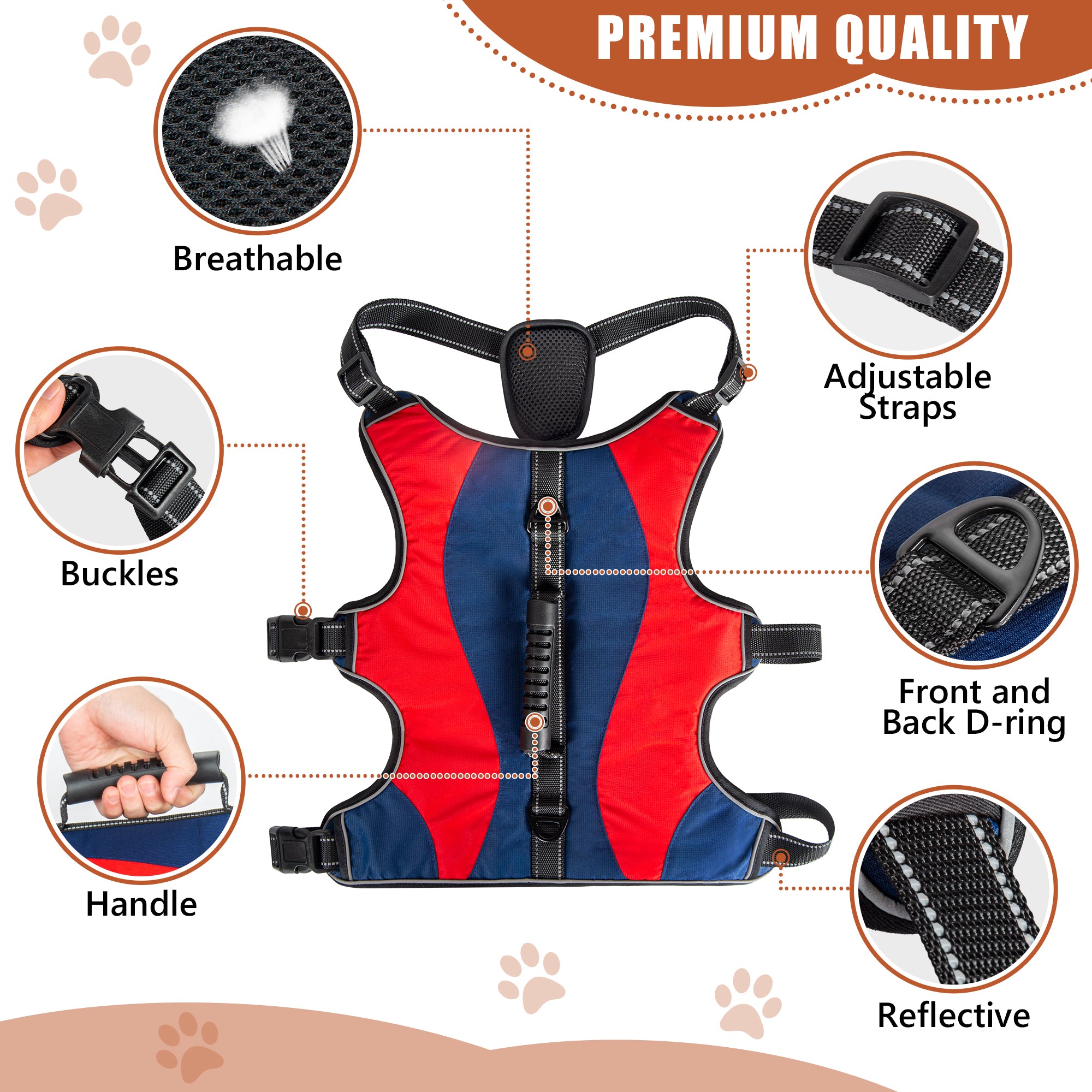 Dog Support Vest Harness