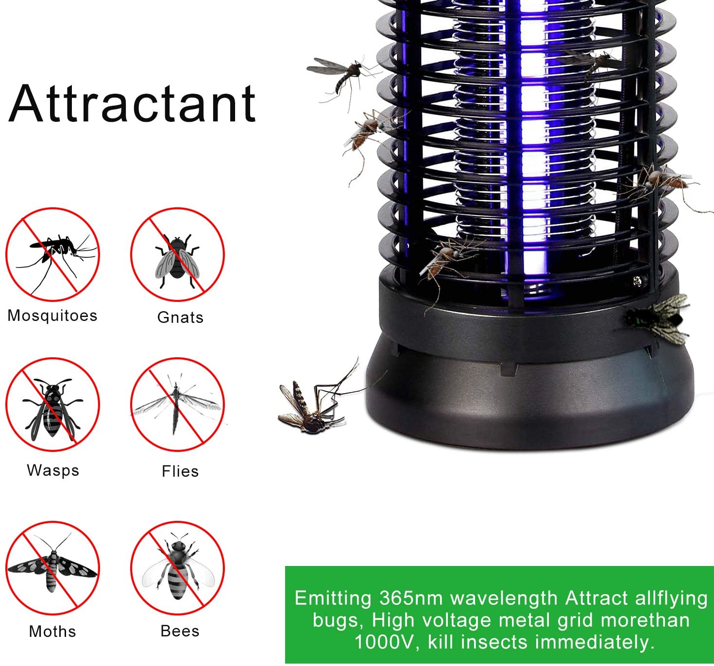 Bug Zapper, Electric Mosquito Killer