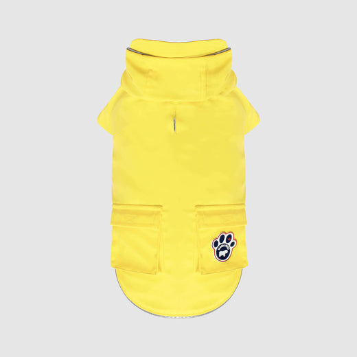 Dog Raincoat Pet Water Proof Clothes Lightweight Rain Jacket Poncho Hoodies with Strip Reflective
