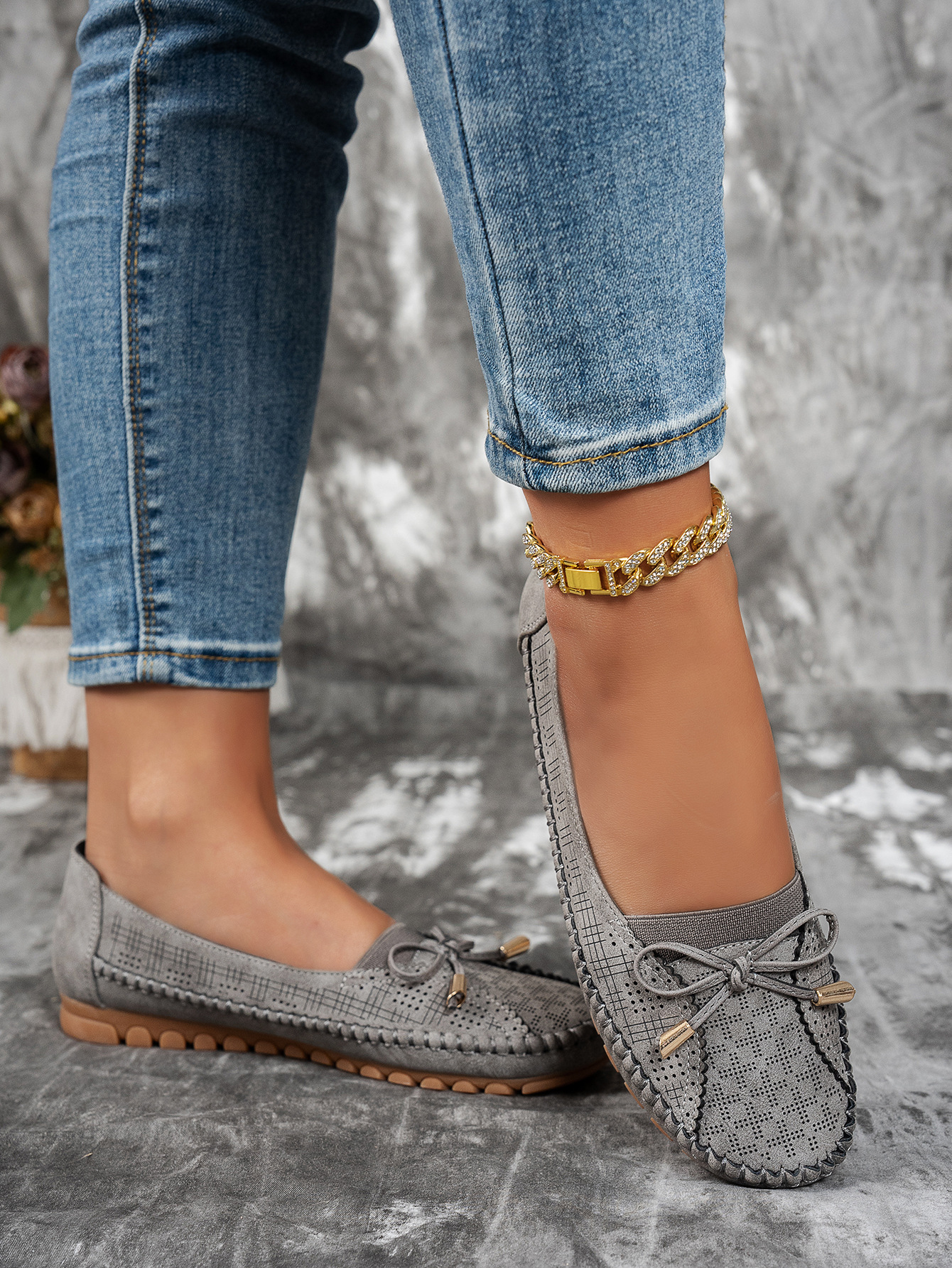 Orthopedic Leather Shoes, Lightweight Anti-Slip Breathable For Women