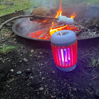 IPRee 3.7V LED USB Solar Mosquito Killer Lamp Bulb Dispeller