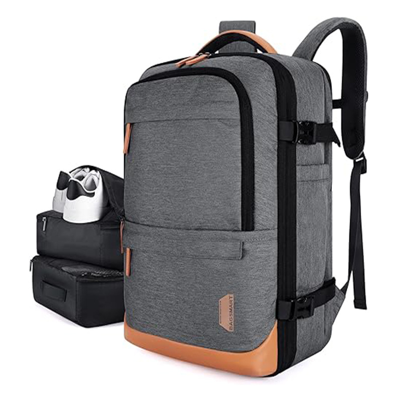 Falco 40L Expandable Airline Approved Carry On Travel Backpack,