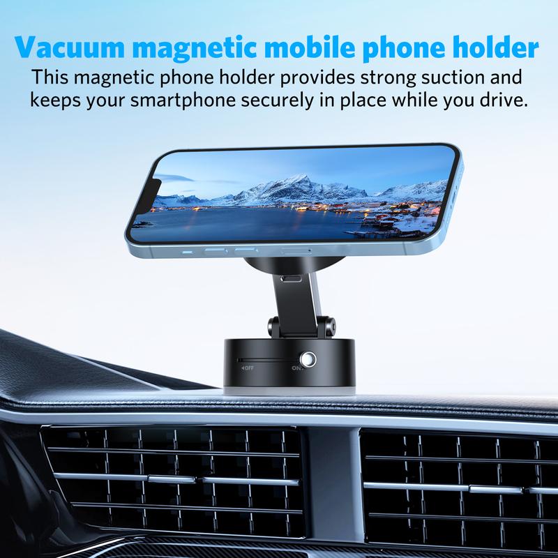 Magnetic Vacuum Phone Holder