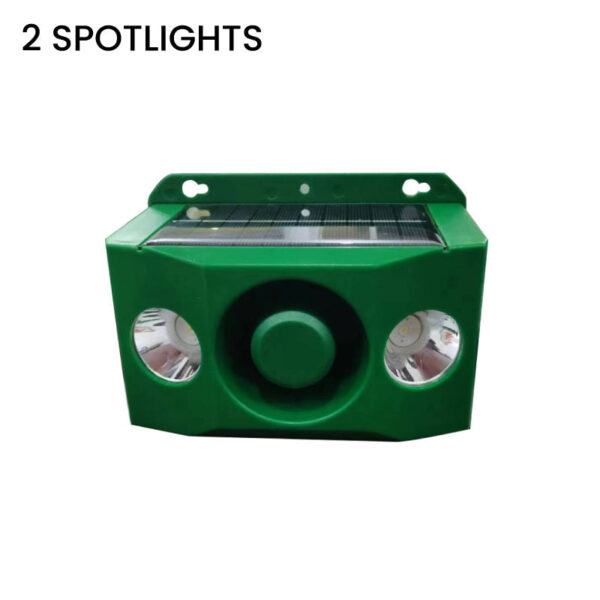 New Beast Repellent Solar Warning Lights With Loud Volume