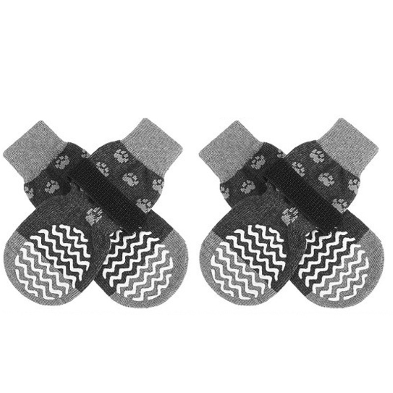 Dog Double Side Anti Slip Socks for Hardwood Floors Dog Shoes