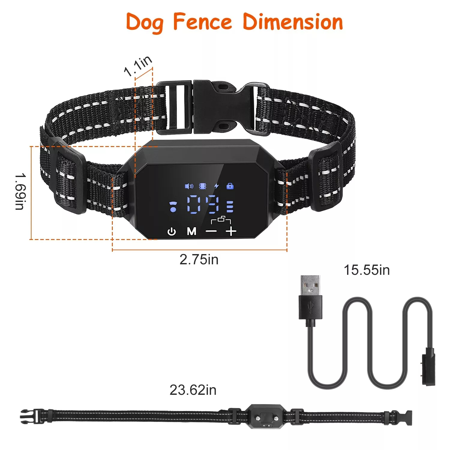 1000m GPS Wireless Dog Fence Containment System