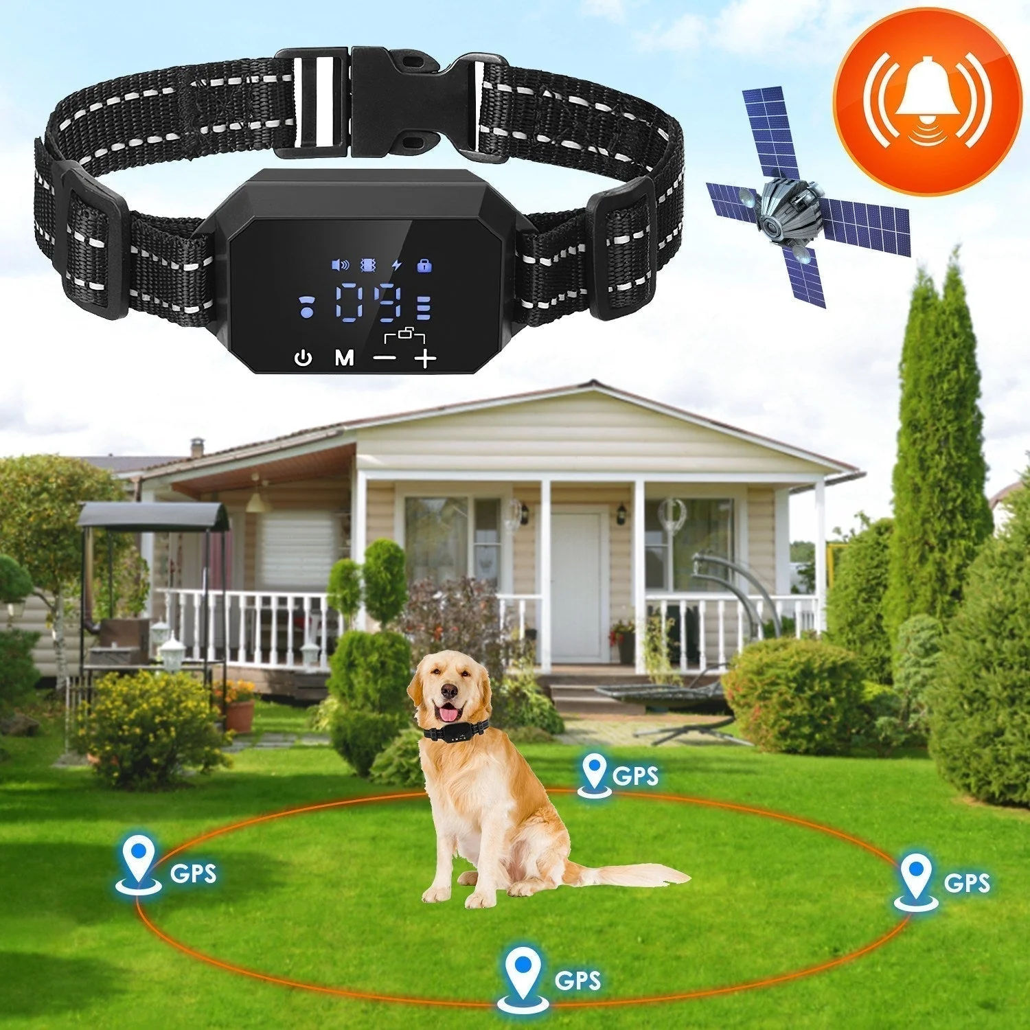 1000m GPS Wireless Dog Fence Containment System