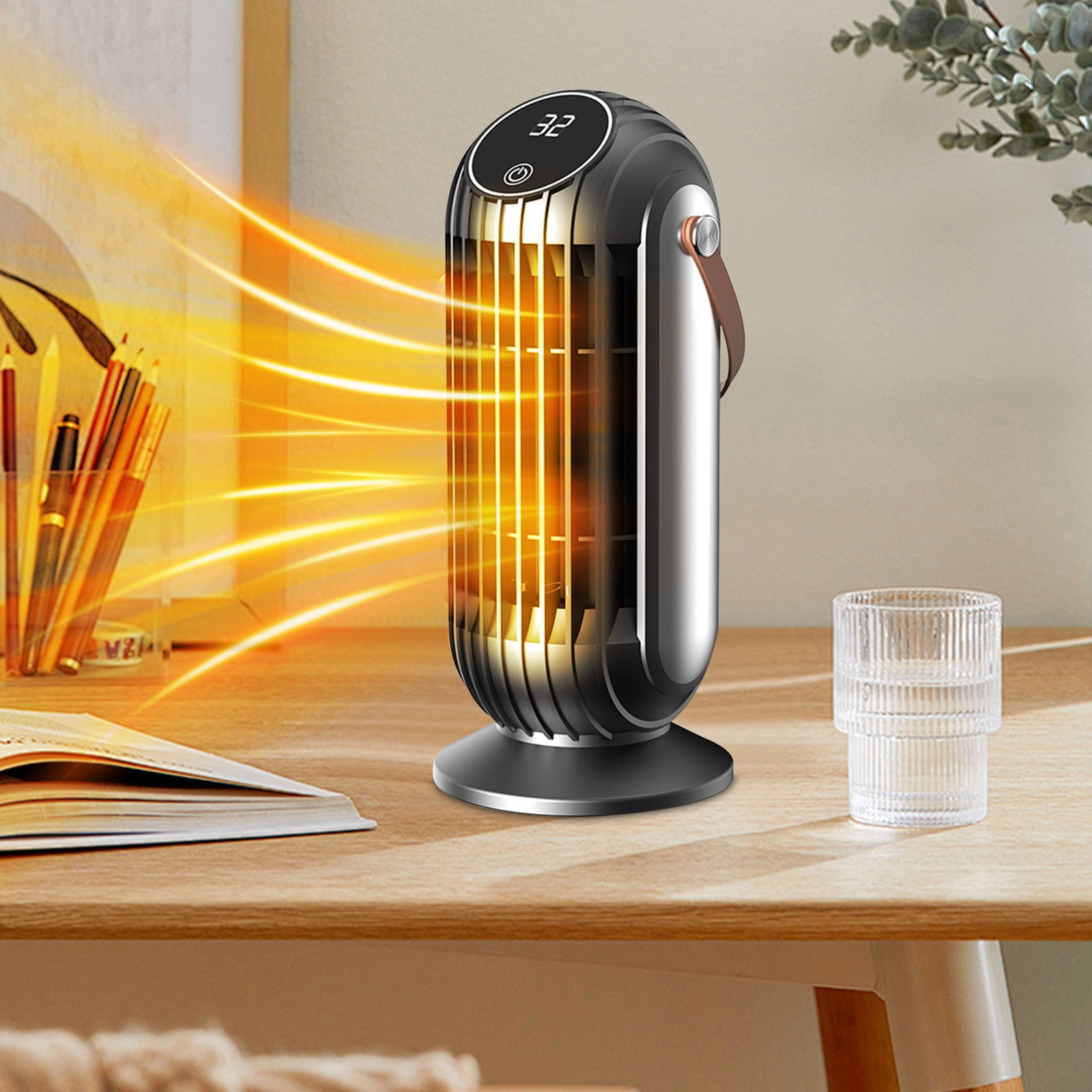 1500W Ceramic Space Heater with Remote Control