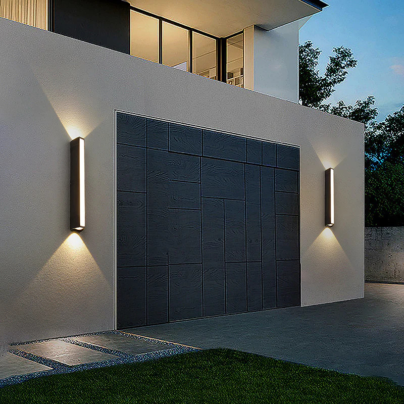 Super Bright Long Tube LED Outdoor Wall Light