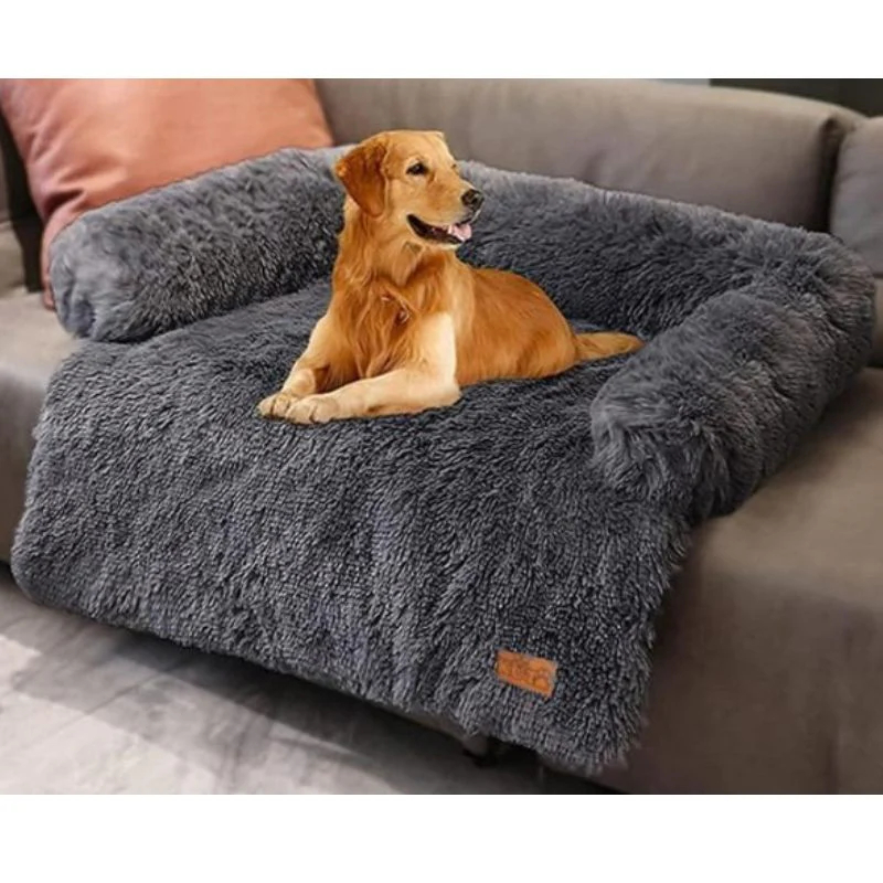 Calming Sofa Dog Bed| Anti-Anxiety Dog Sofa Bed| Couch&Furniture Protector