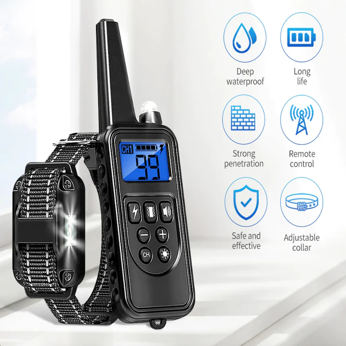 Collar- Dog Remote Training Collar - 1-3 dogs