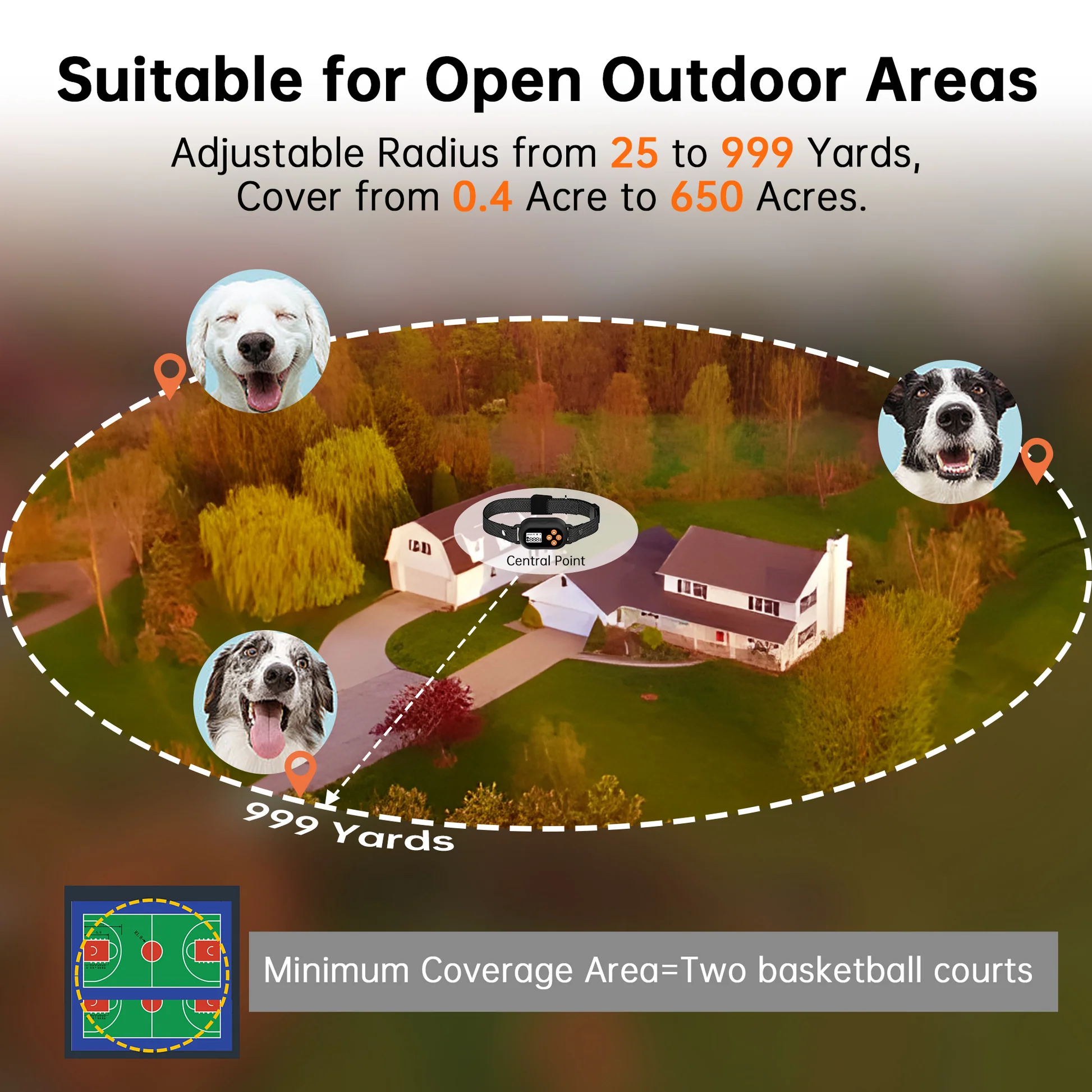 F820 GPS Wireless Fence Collar - 2026 Best Collar