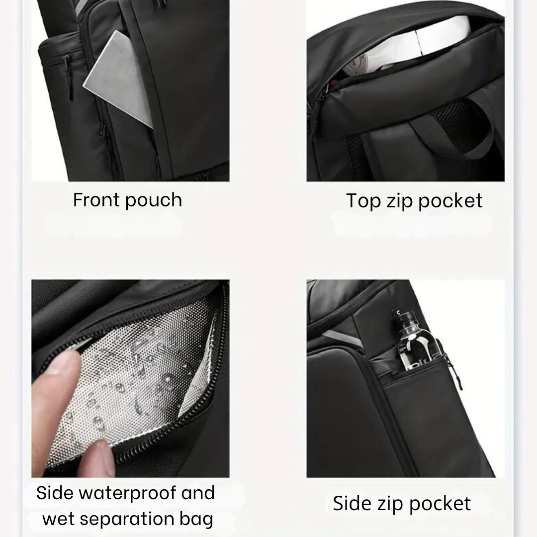 TravelPro Large Backpack - Waterproof - Shoe Compartment