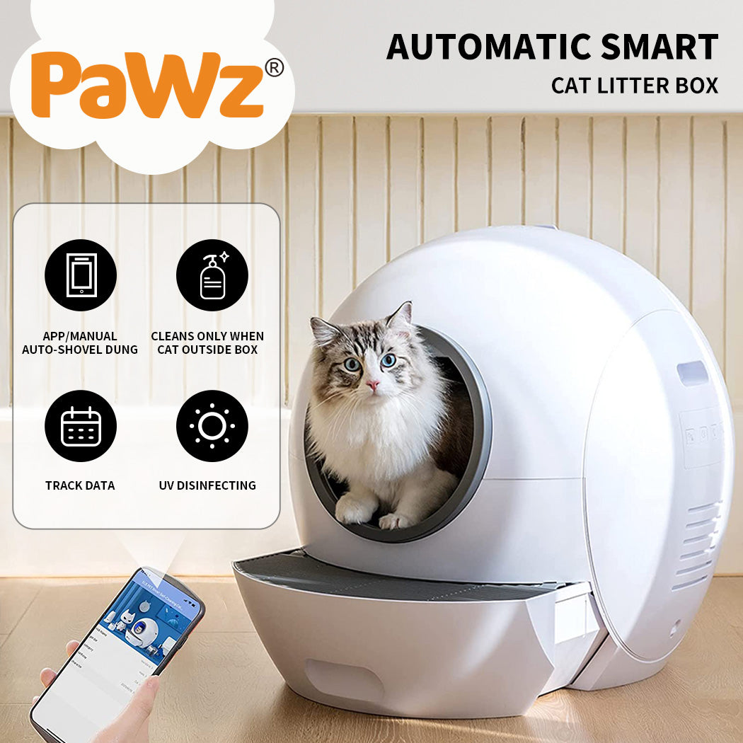  Automatic Smart Cat Litter Box Self-Cleaning