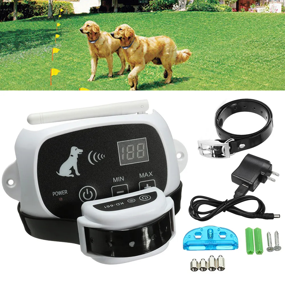 Wireless Dog Fence Waterproof Electric Dog Collar