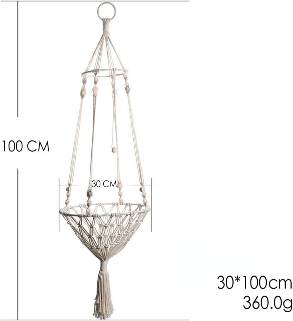 Cat Hammock, Hand-woven Cotton Rope, Round Shape