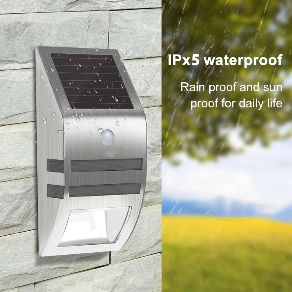 Solar Path Light for outdoor garden & backyard with PIR induction sensor
