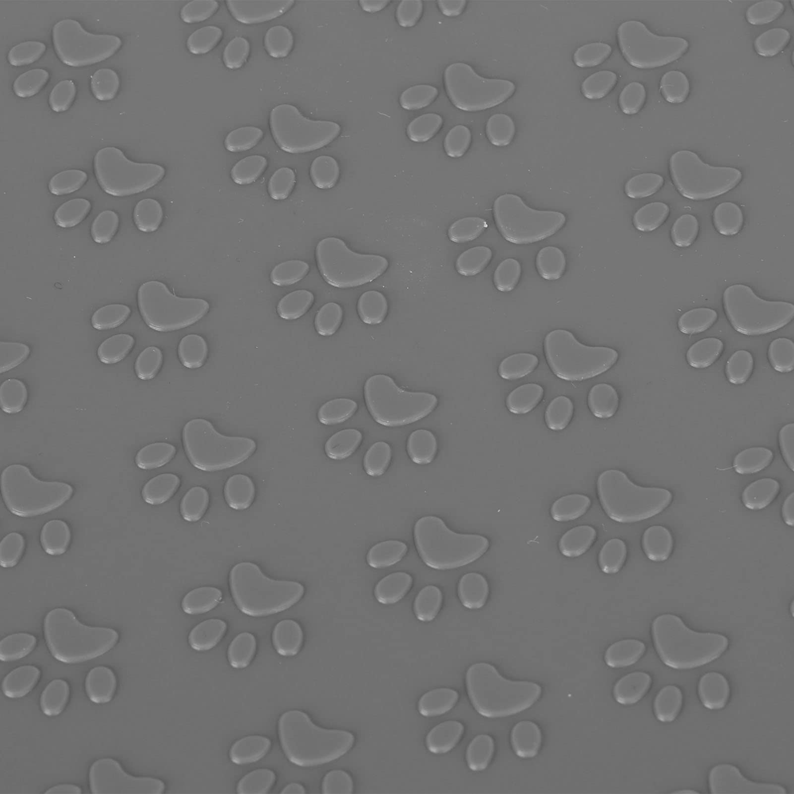 Pet Feeding Mat Silicone Water Prevent Secure Raised Fringe Slip Pet Mat 