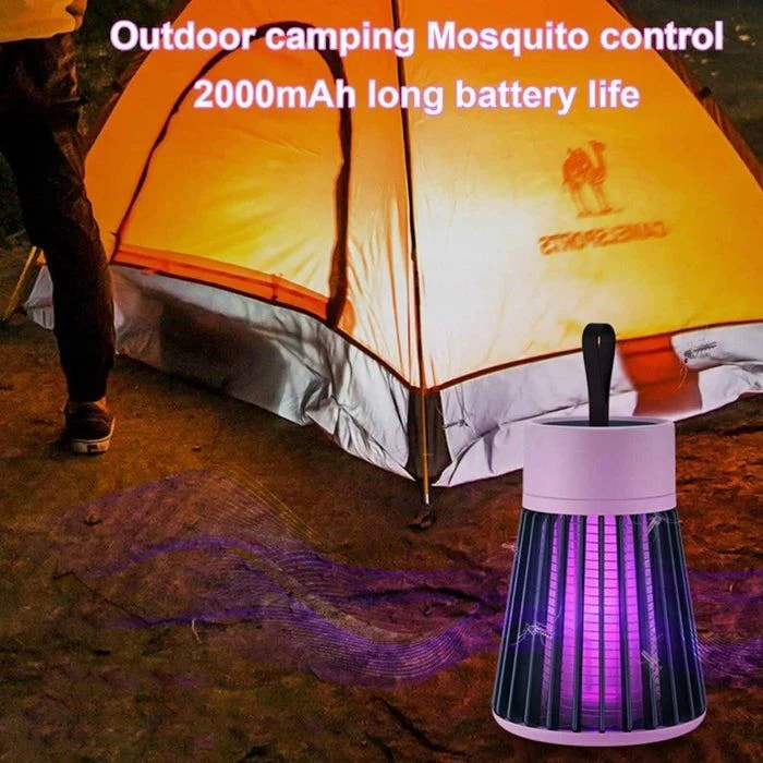 Mosquito Zapper - Indoor Bug Zapper - Mosquito Repellent - Rechargeable - Compact & Portable