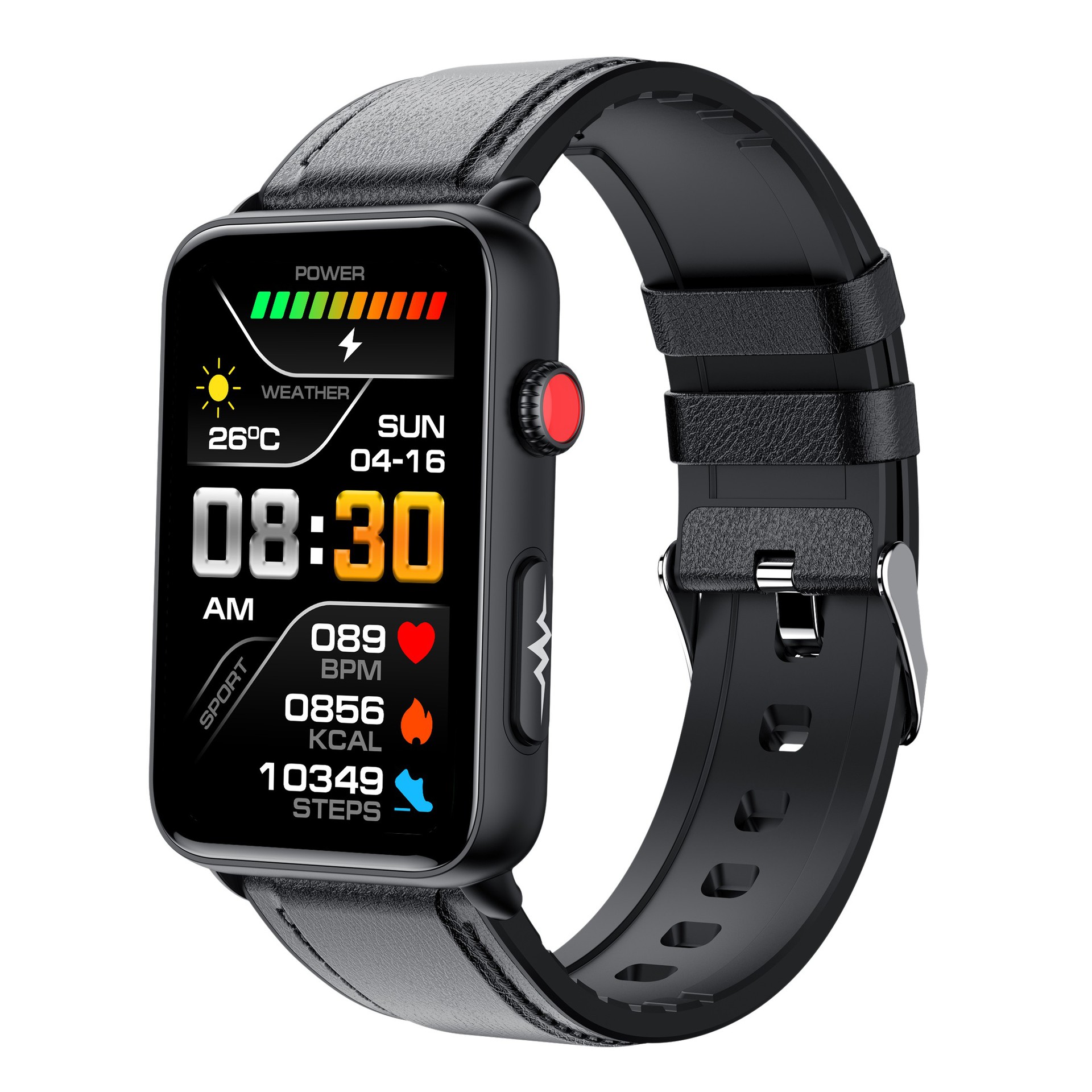 Glucose, Blood Pressure And Heart Rate Monitor Smart Watch