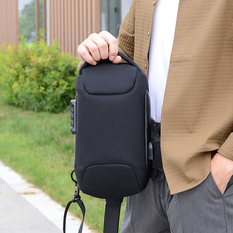 Anti-Theft Crossbody Charging Bag for Commute and Travel