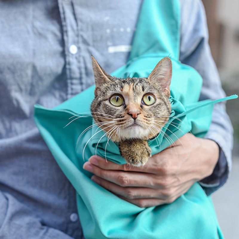 Carrier Pouch Bag for Cats - Extremely Easy Vet Visits & Grooming