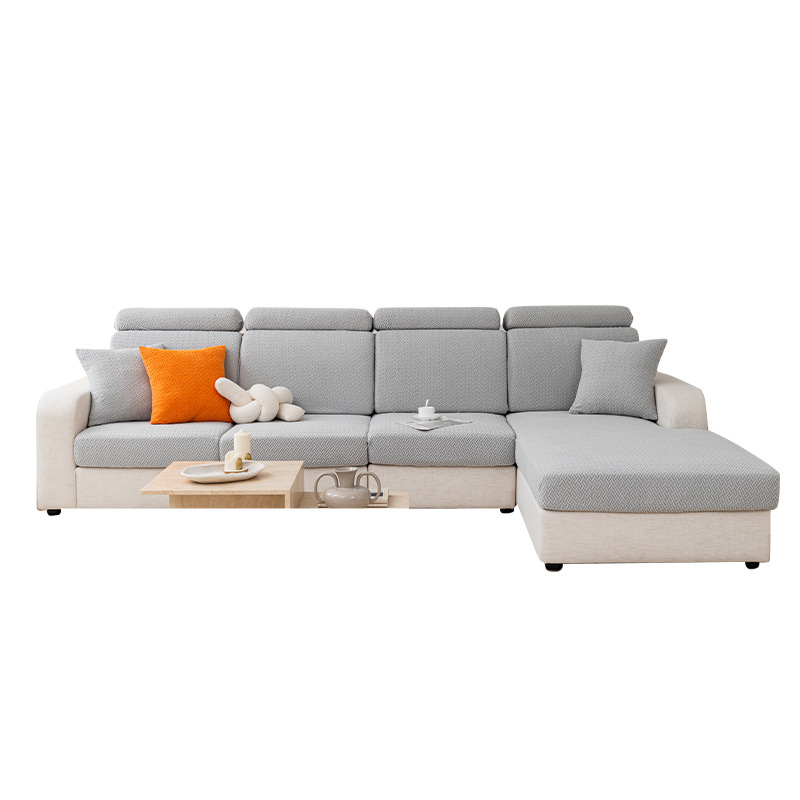 Super Stretch Sectional Geometrical Sofa Cover for Pet