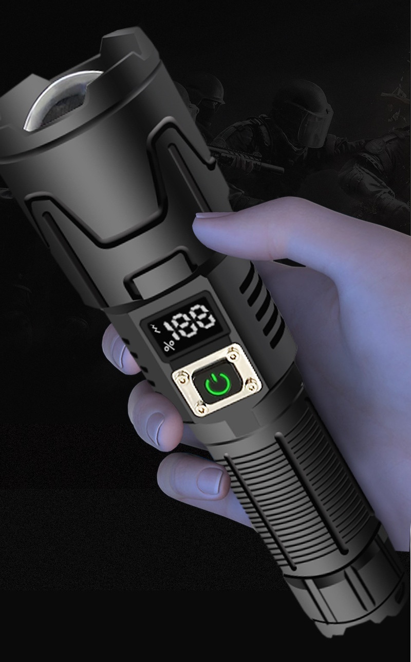 Rechargeable Flashlight High Lumens Powerful Led Flashlight