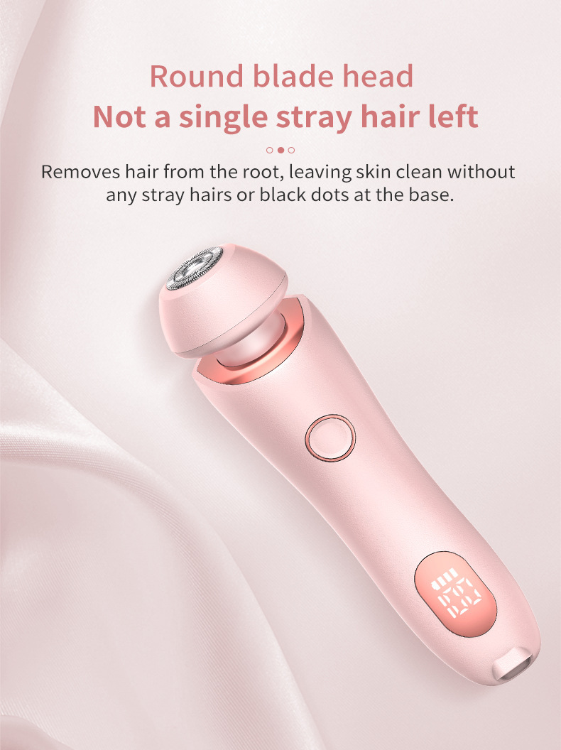 Electric Portable Razor-Perfect for both wet and dry shaving