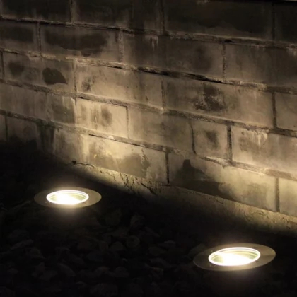 Solar Power Buried Light With 8LED Under Ground Lamp 